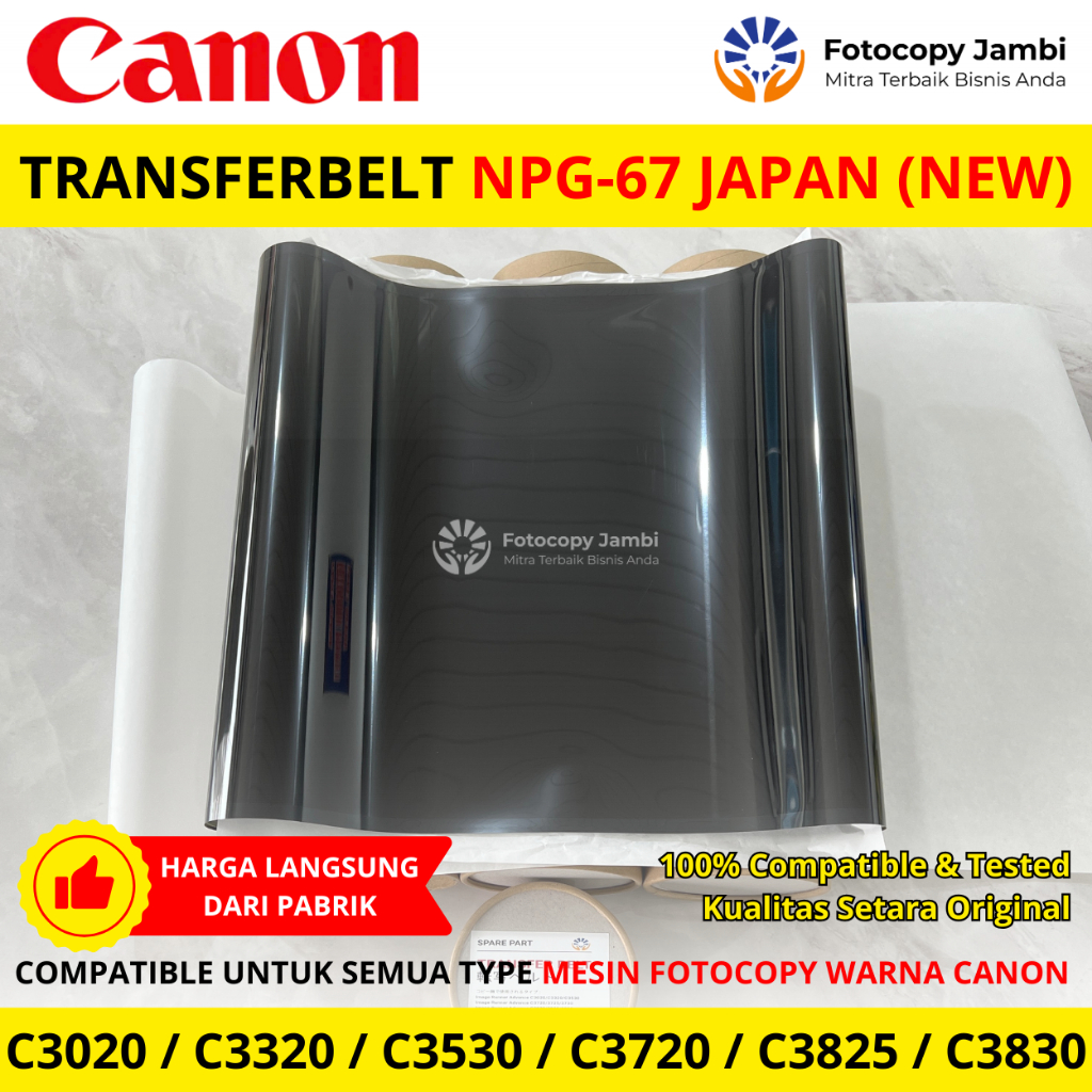 Transferbelt NPG 67 Japan Canon C3530/C3525/C3520/C3020/C3025/C3030/C3720/C3725/C3730