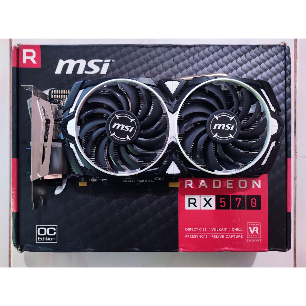 MSI Radeon RX 570 ARMOR 8G OC