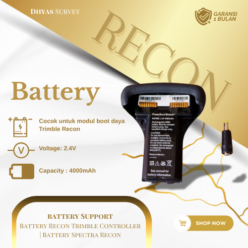 Battery Trimble Recon for Controller GPS Battre Data Controller Trimble