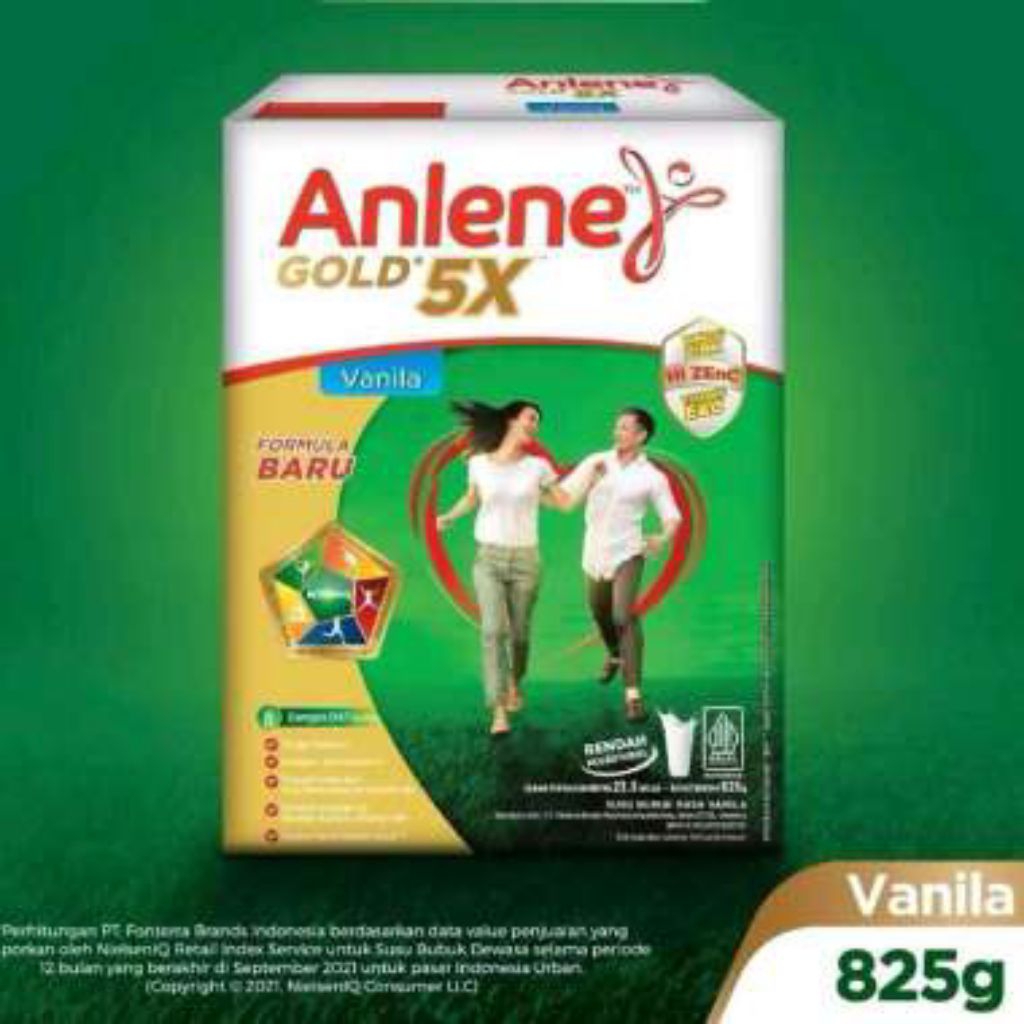 Anlene Gold 850gr Coklat Plain Original Susu Anline Susu Tinggi Kalsium Tulang Untuk Usia 51 Keatas 