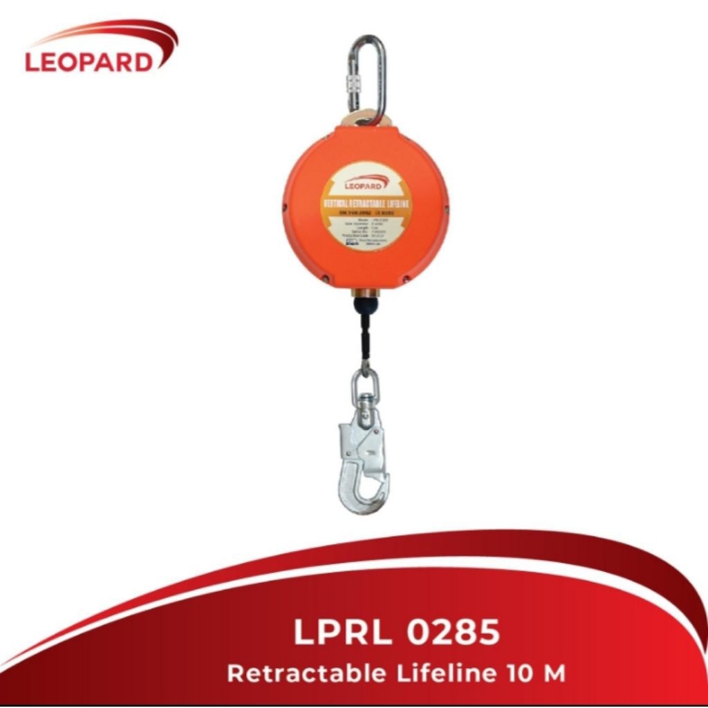 Rectracble Lifeline Leopard 10 Meter / Retractable Lifeline Leopard LPRL 0285