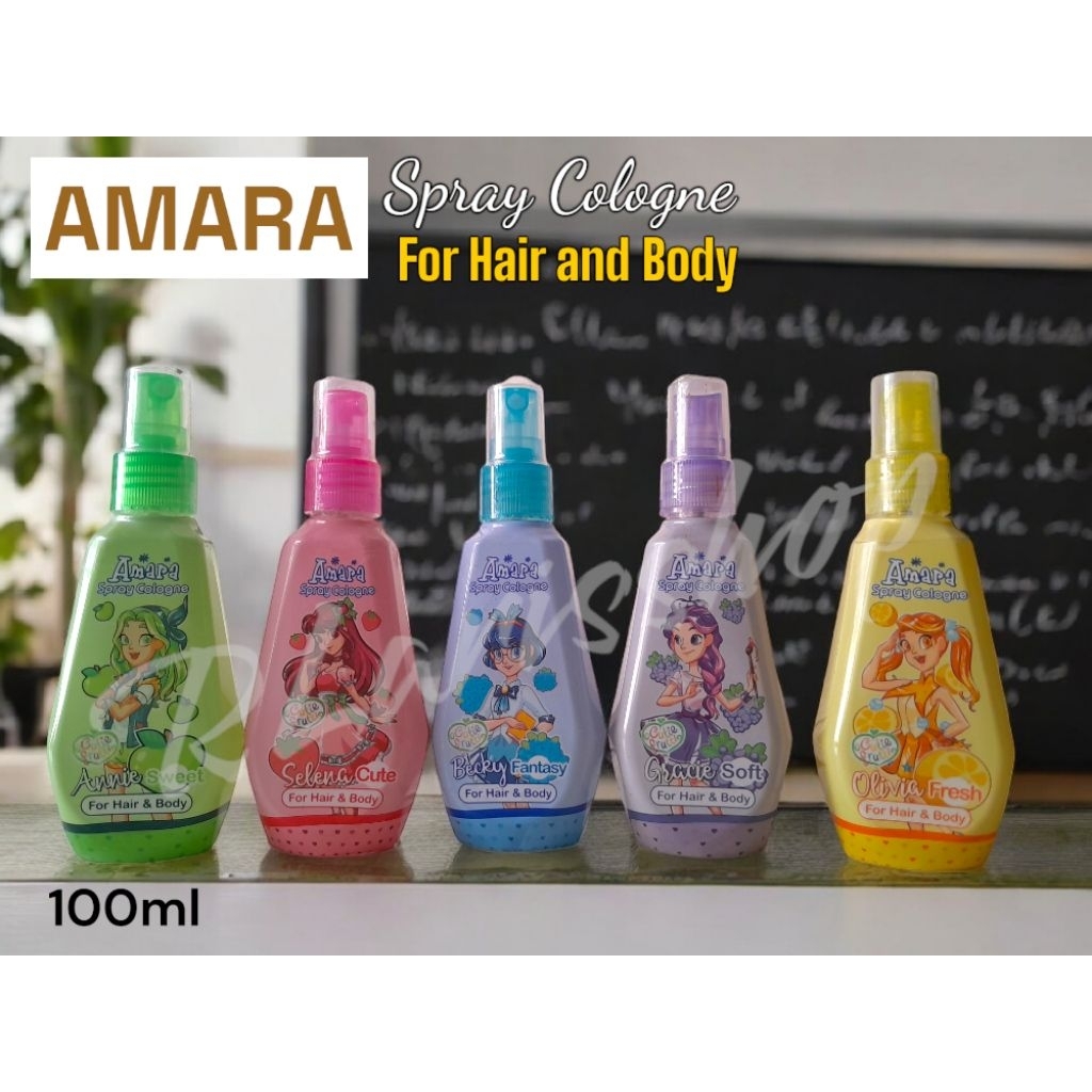 AMARA Splash Cologne for kids, Parfum Yang Disukai anak