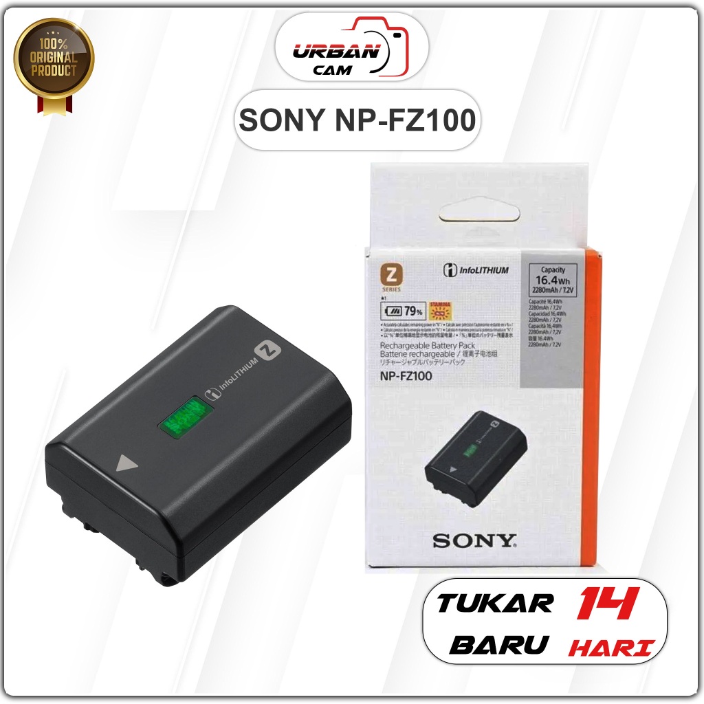 Sony NP-FZ100 Battery (2280mAh) / Sony NP FZ100 / Sony NP FZ 100 / Sony FZ100 / Sony NPFZ100