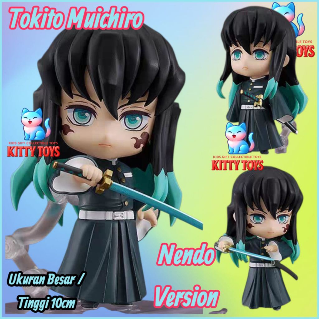 Nendoroid Action Figur Muichiro Tokito Demon Slayer Kimetsu No Yaiba