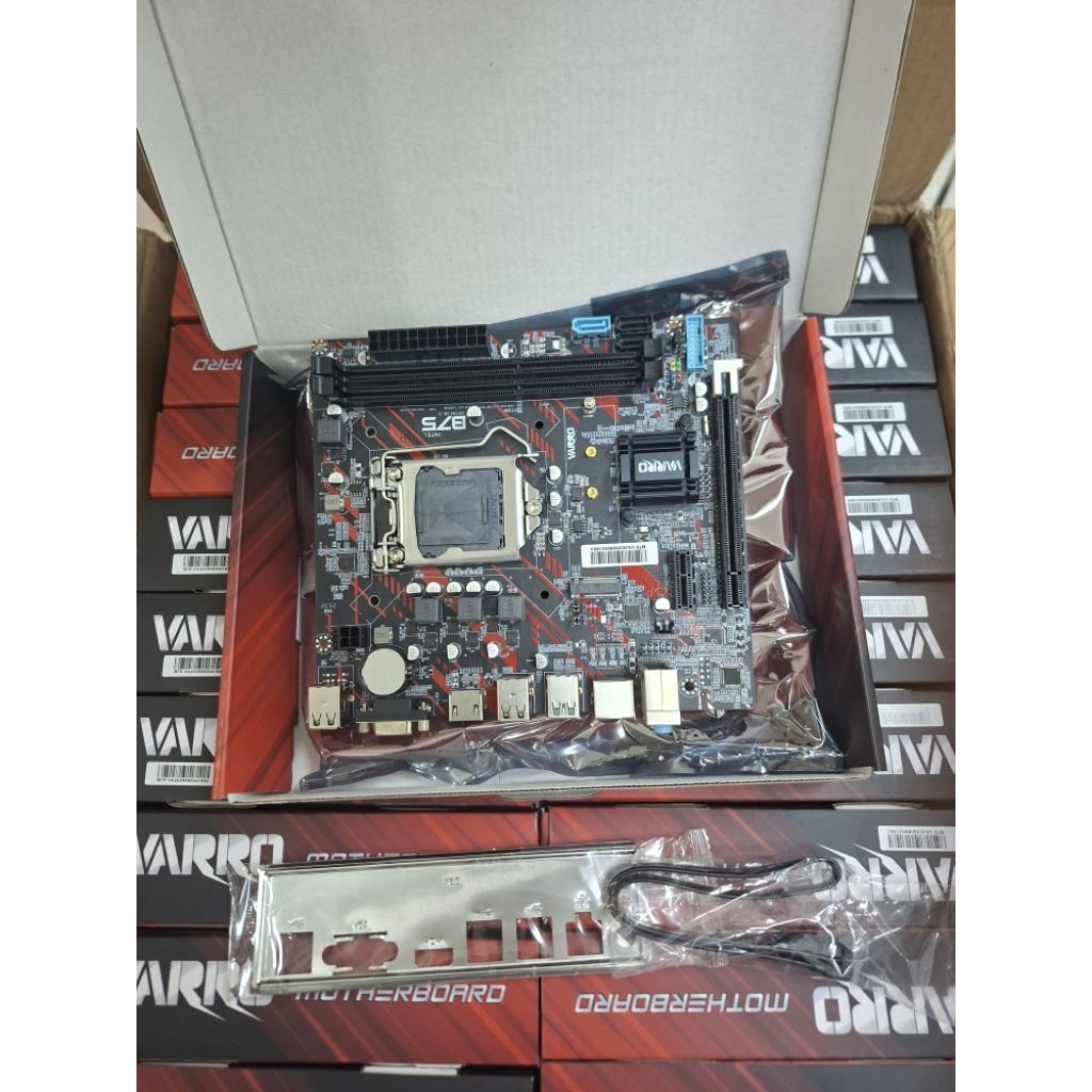 Paketan Baru Core i3,i5,i7 Motherboard H61+Ram Ddr3+Fan Baru