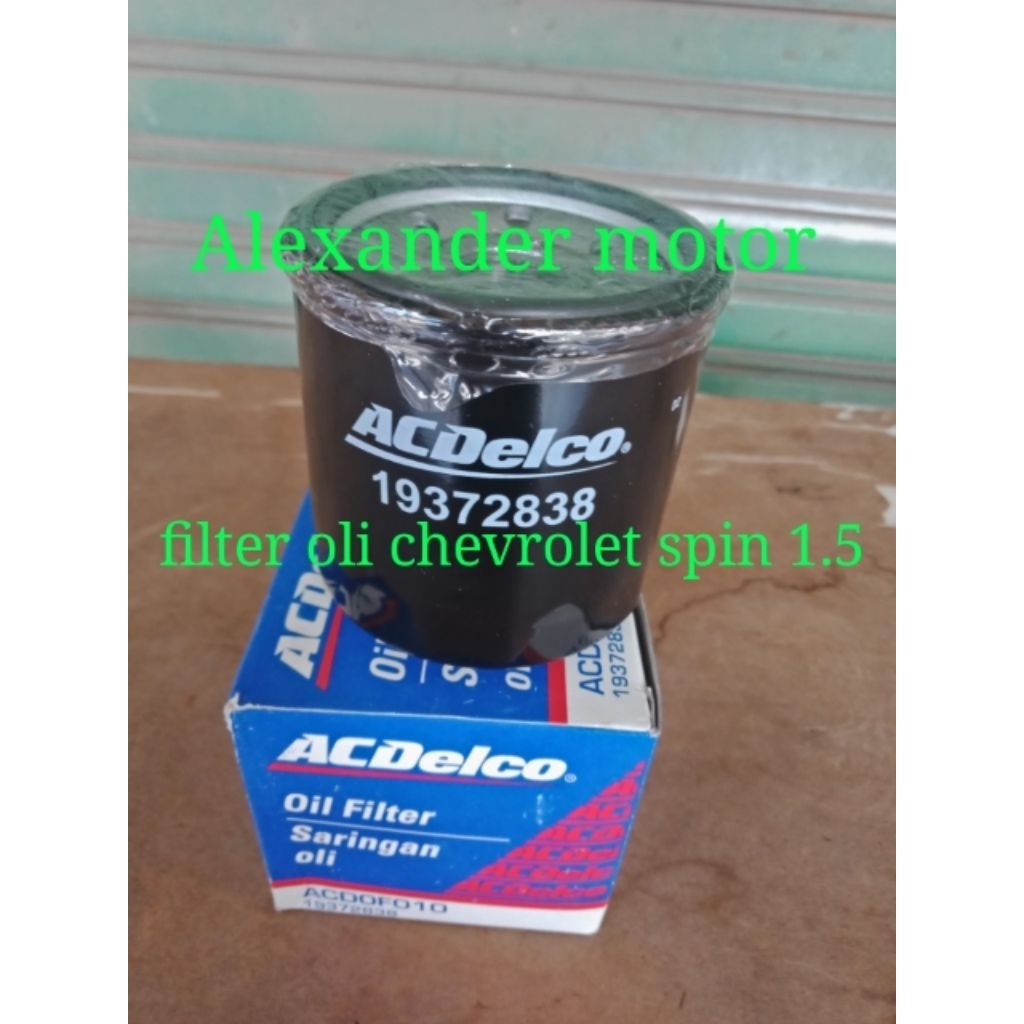Filter oli chevrolet spin 1.5