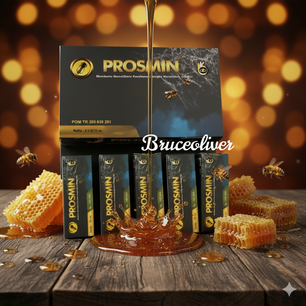 Prosmin Original 1 paket isi 5 Botol Propolis Mineral Plus
