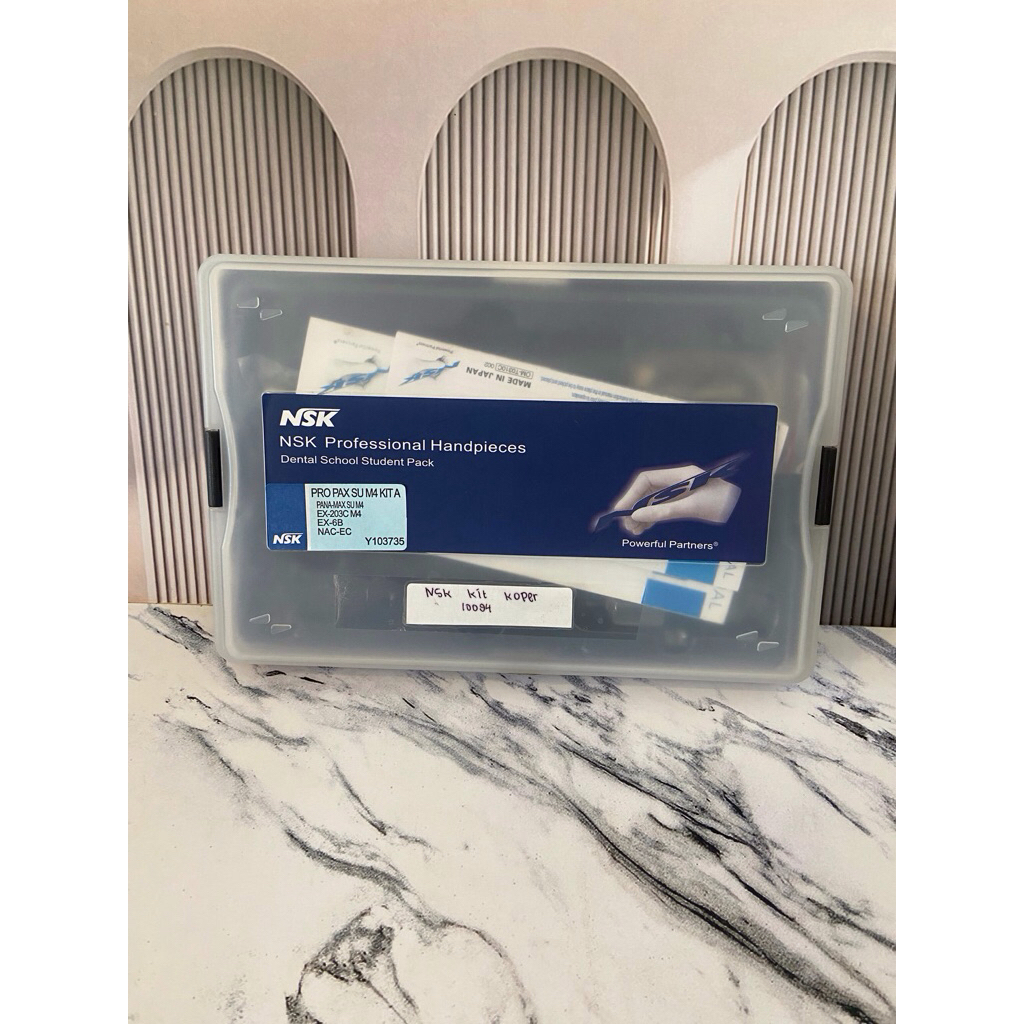 NSK Kit Koper | Dental kit NSK | Koper alat dokter gigi | Dental handpiece set | Dental portable kit