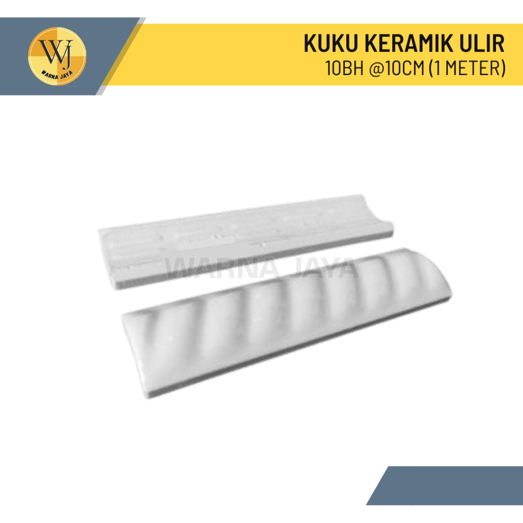 List Keramik Ulir / Kuku Macan / Kuku Keramik - 10 Buah @10 cm