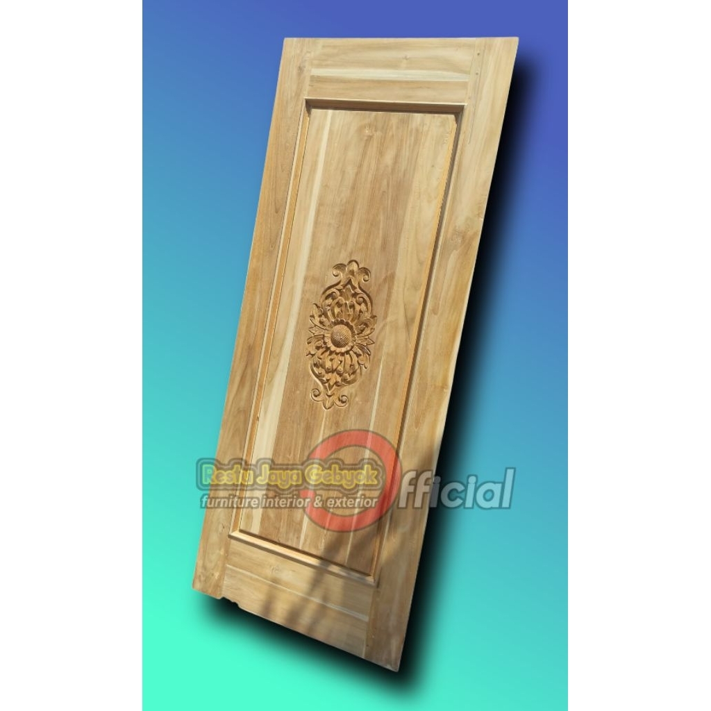 Pintu ukir jati Jepara pintu kamar kayu