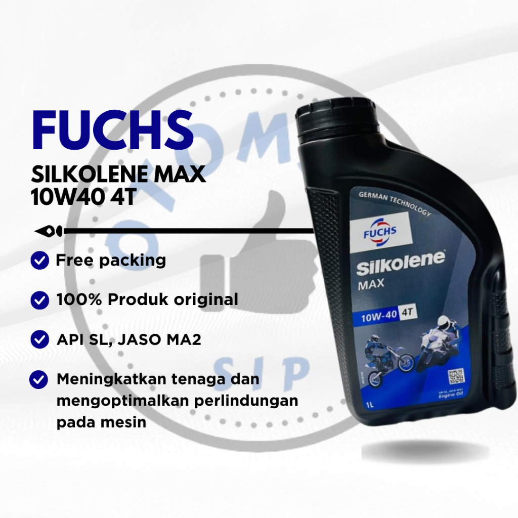 Oli Motor 4T FUCHS Silkolene Max 10W40