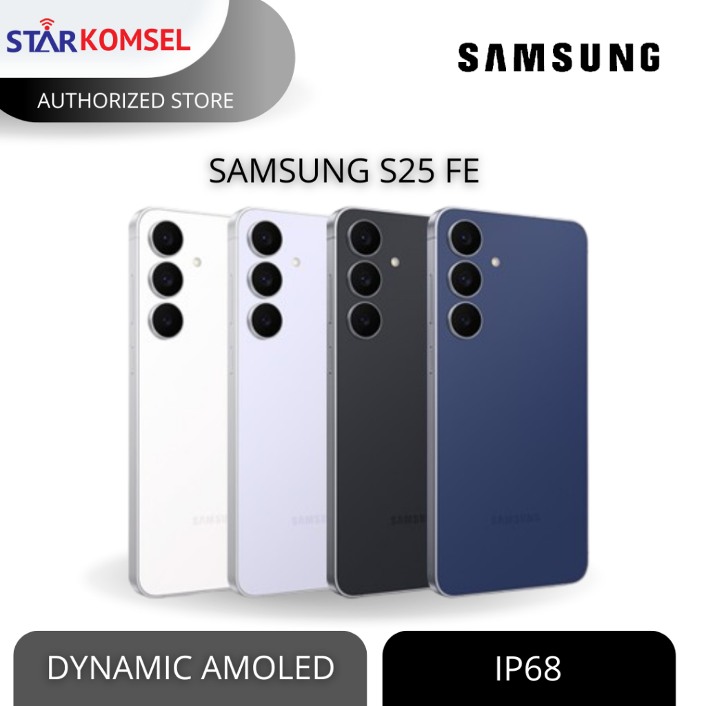 HP SAMSUNG S25 FE 8/256 | 8/512 NFC GARANSI RESMI SAMSUNG INDONESIA