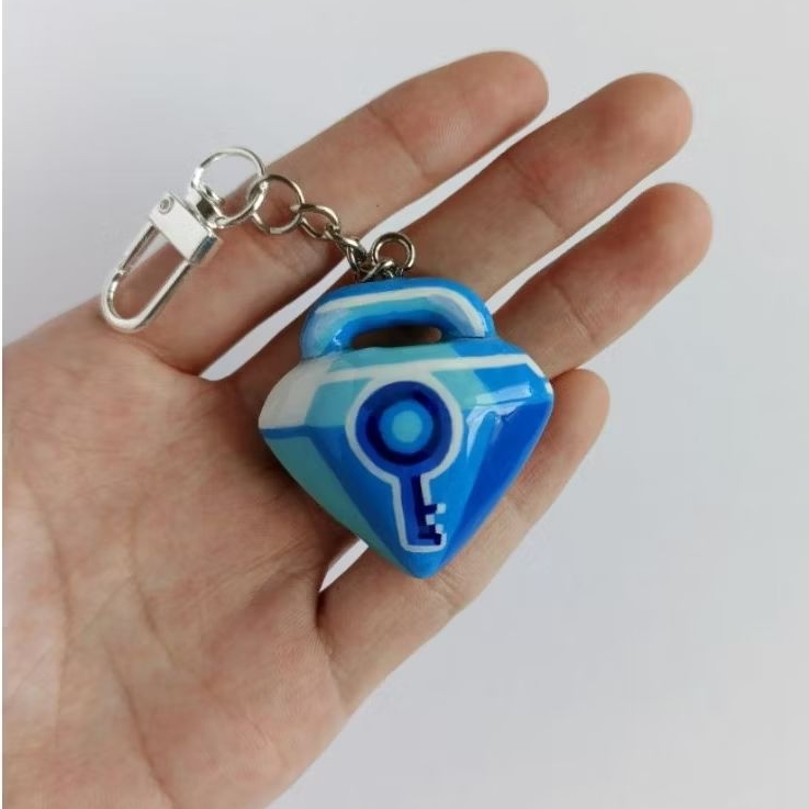 Gantungan Kunci BGL Growtopia | Handmade Clay Keychain