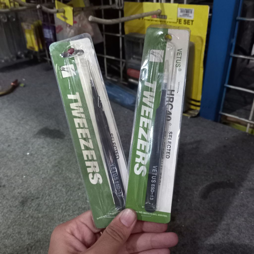 PINSET VETUS TWEEZERS ESD 12 DAN 13