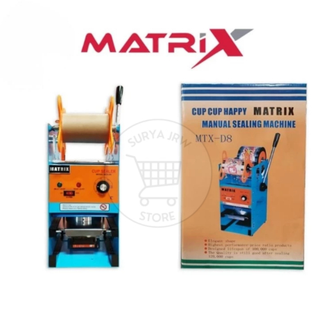 Matrix Mesin Press Gelas Plastik / Cup Sealer MATRIX MTX-D8
