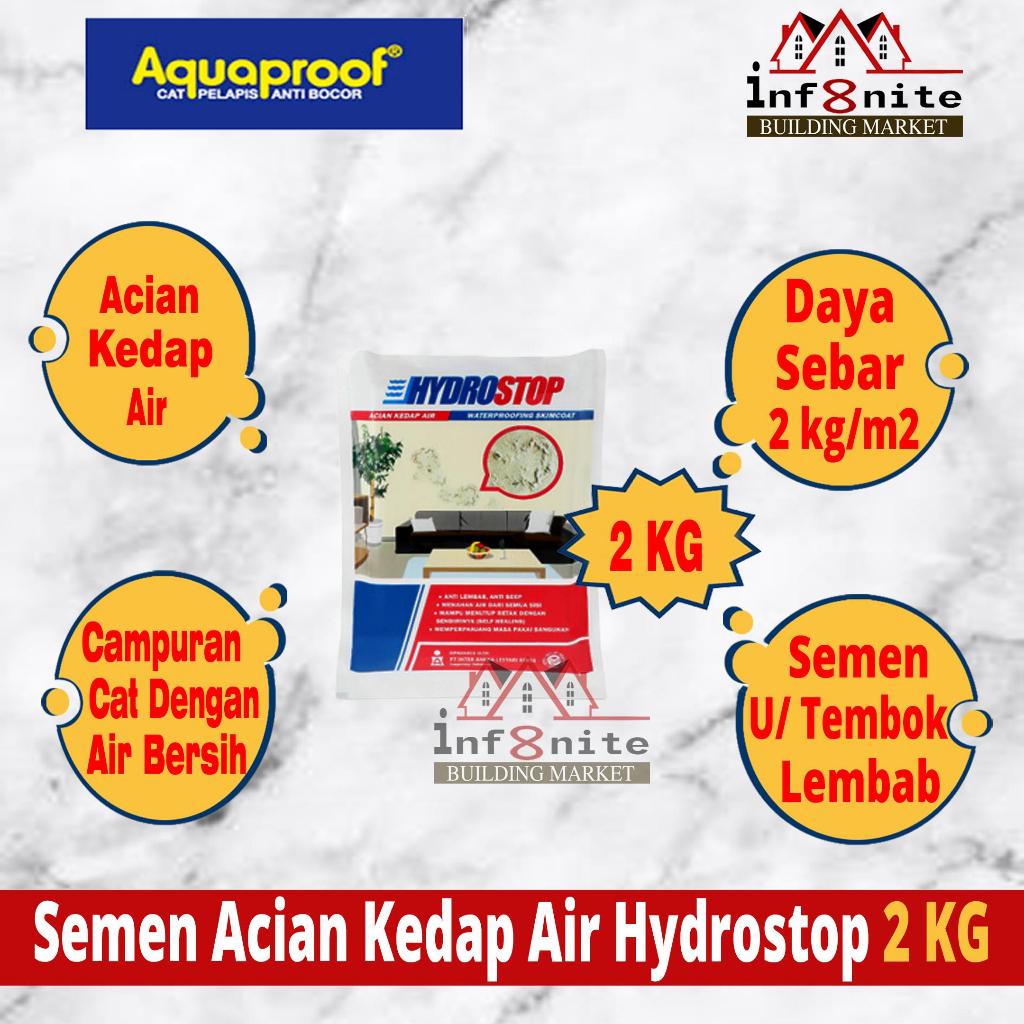Semen Waterproof Hydrostop Acian Kedap Air Semen Hydrostop 2 Kg 2Kg