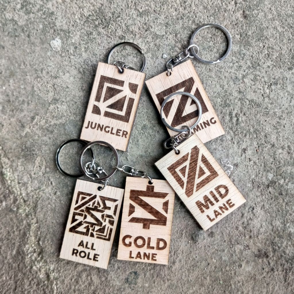 gantungan kunci mobile legends role