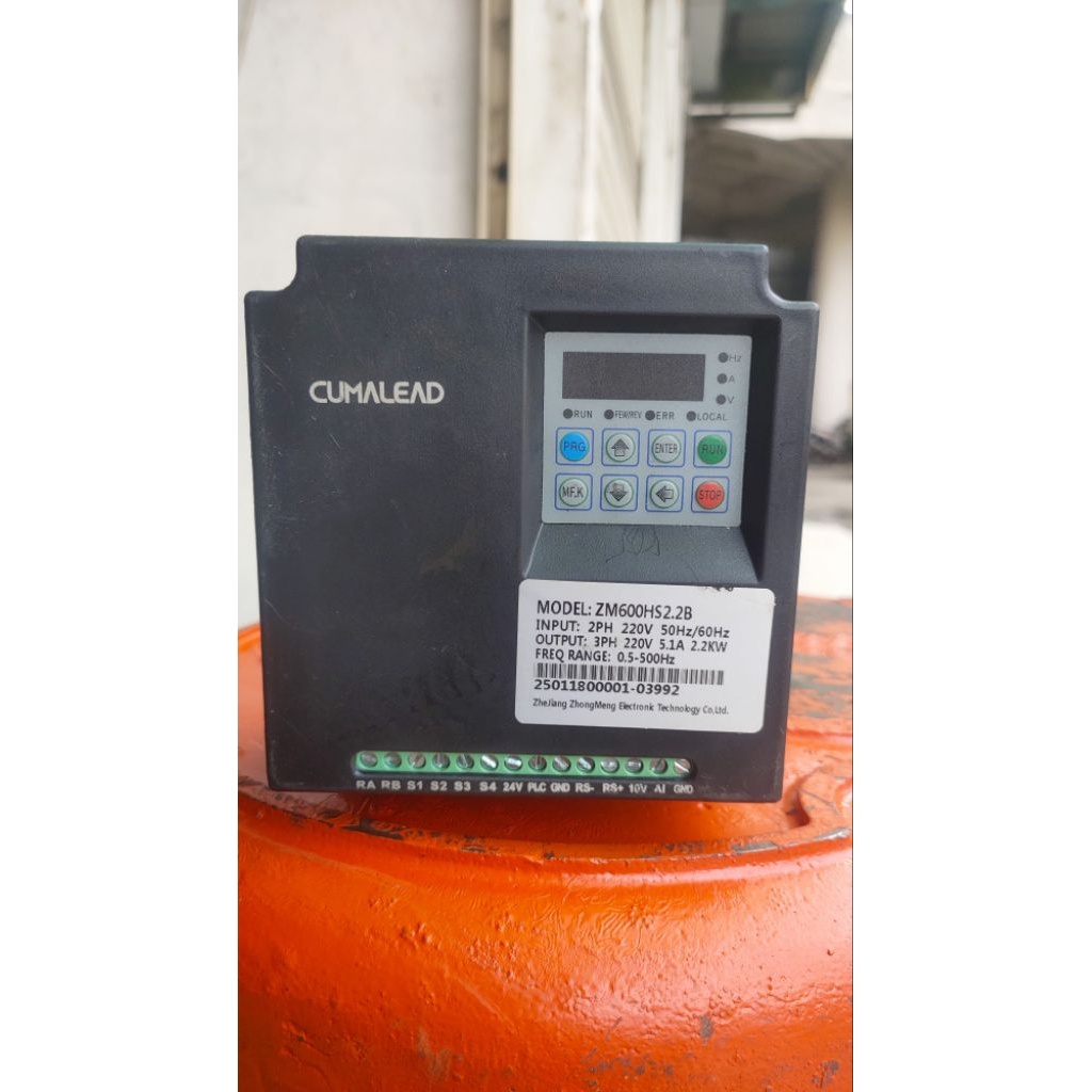 SPERPART HOIST INVERTER Chain Hoist 1-2 Ton 220v/1ph CUMLEAD