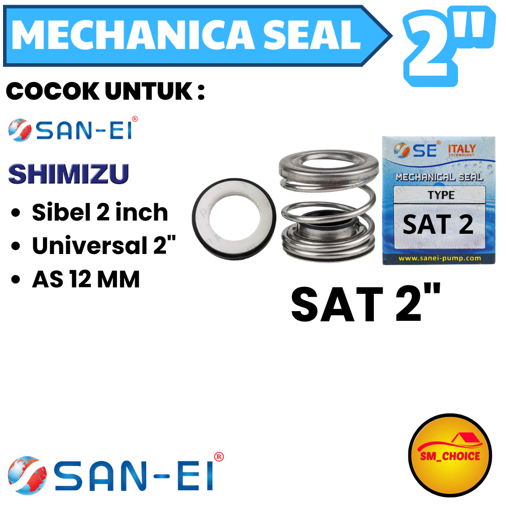 SAN EI MECHANICAL SEAL POMPA SATELIT 2 INCH SEAL POMPA SUBMERSIBLE 2 INCH SAN EI