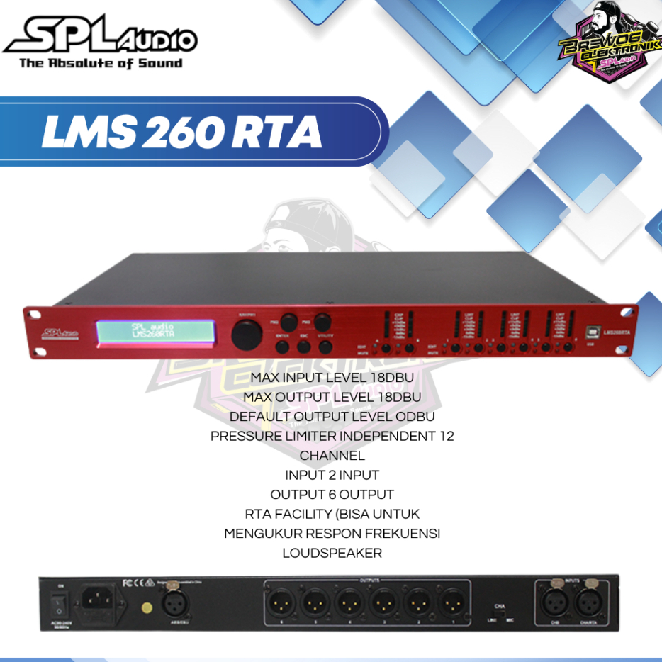 DLMS SPL LMS260RTA ORIGINAL BREWOG SPL AUDIO