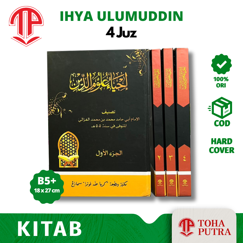 KITAB IHYA ULUMUDDIN 4 JILID KARYA TOHA PUTRA