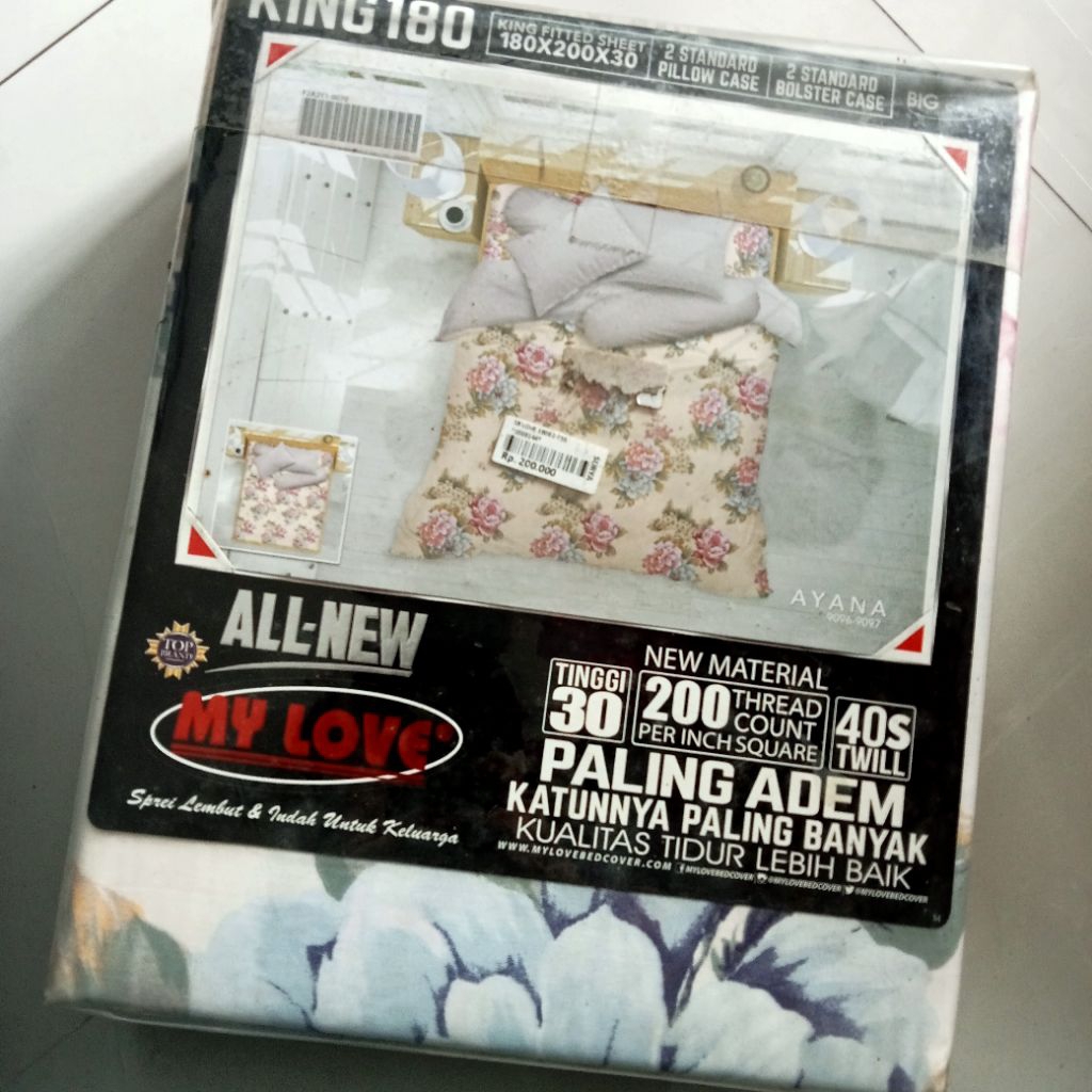 Sprei My Love/Sprei My Love King 180/My Love B2/My Love B4