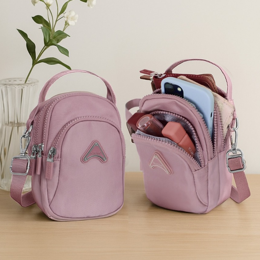 GUDIKA Bags 2214 / Tas Selempang Hp Wanita Dengan Bahan Waterproof Aman Saat Hujan / Fashion Korea