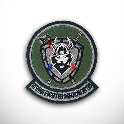 Patch VFA-125 Rough Riders US Navy Strike Fighter Squadron Bordir Logo Emblem Insignia VFA125 Patchw