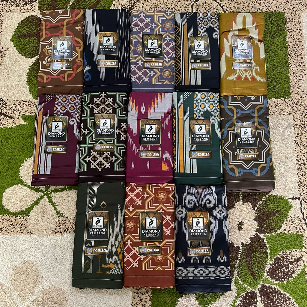 SARUNG MANGGA DIAMOND KEMBANG MOTIF TERBARU