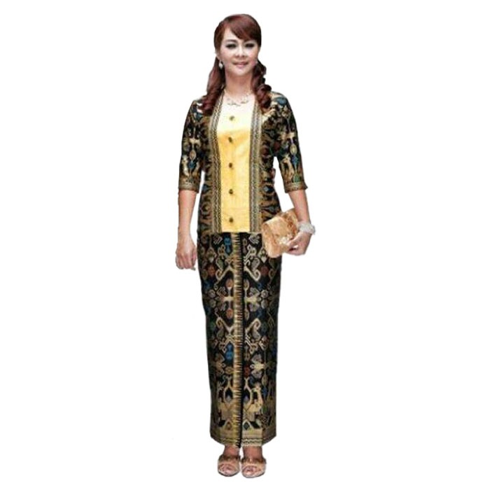 Kebaya Pramugari Batik Narita Panjang