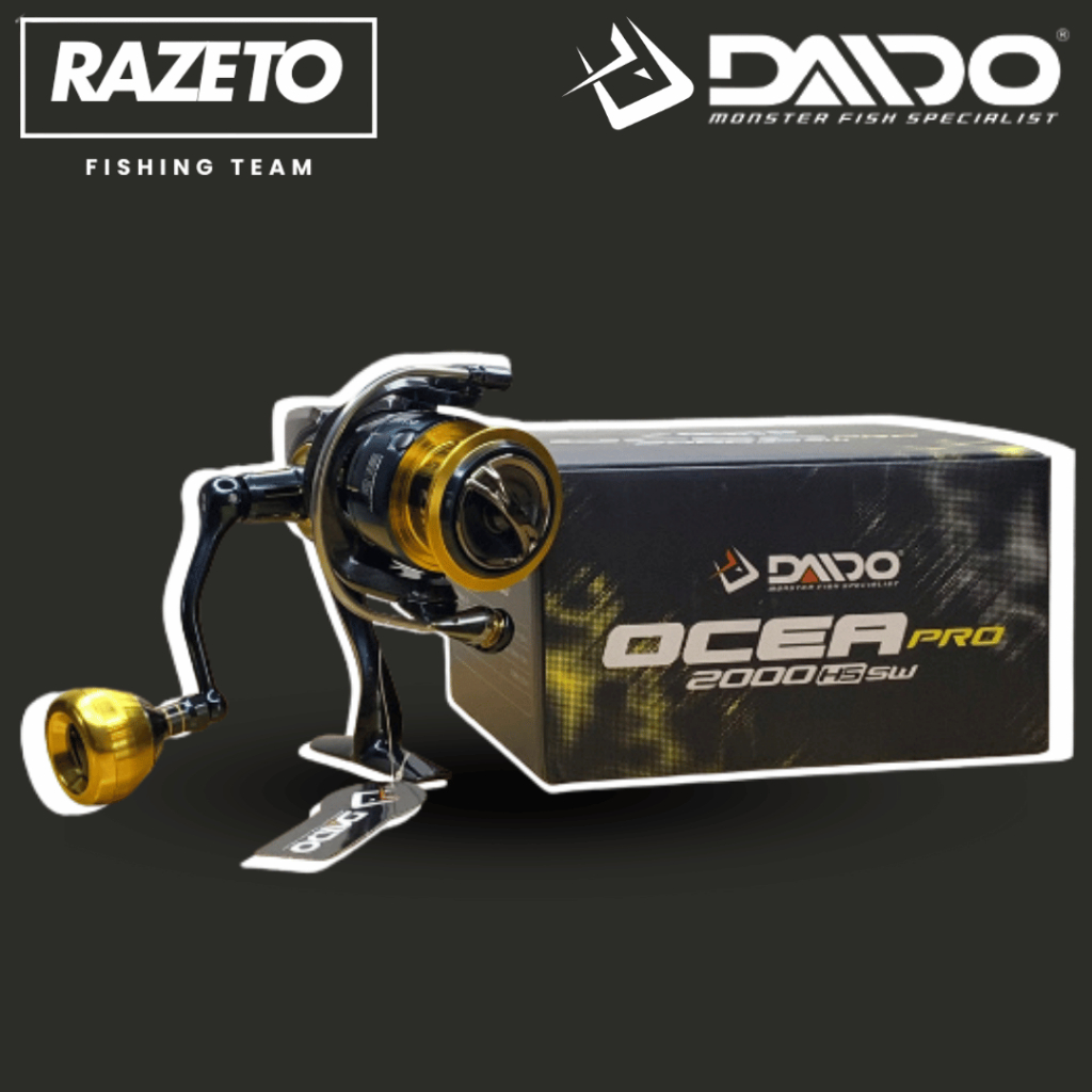 REEL DAIDO OCEA PRO SPINNING SALT WATER HS 1000 - 2000