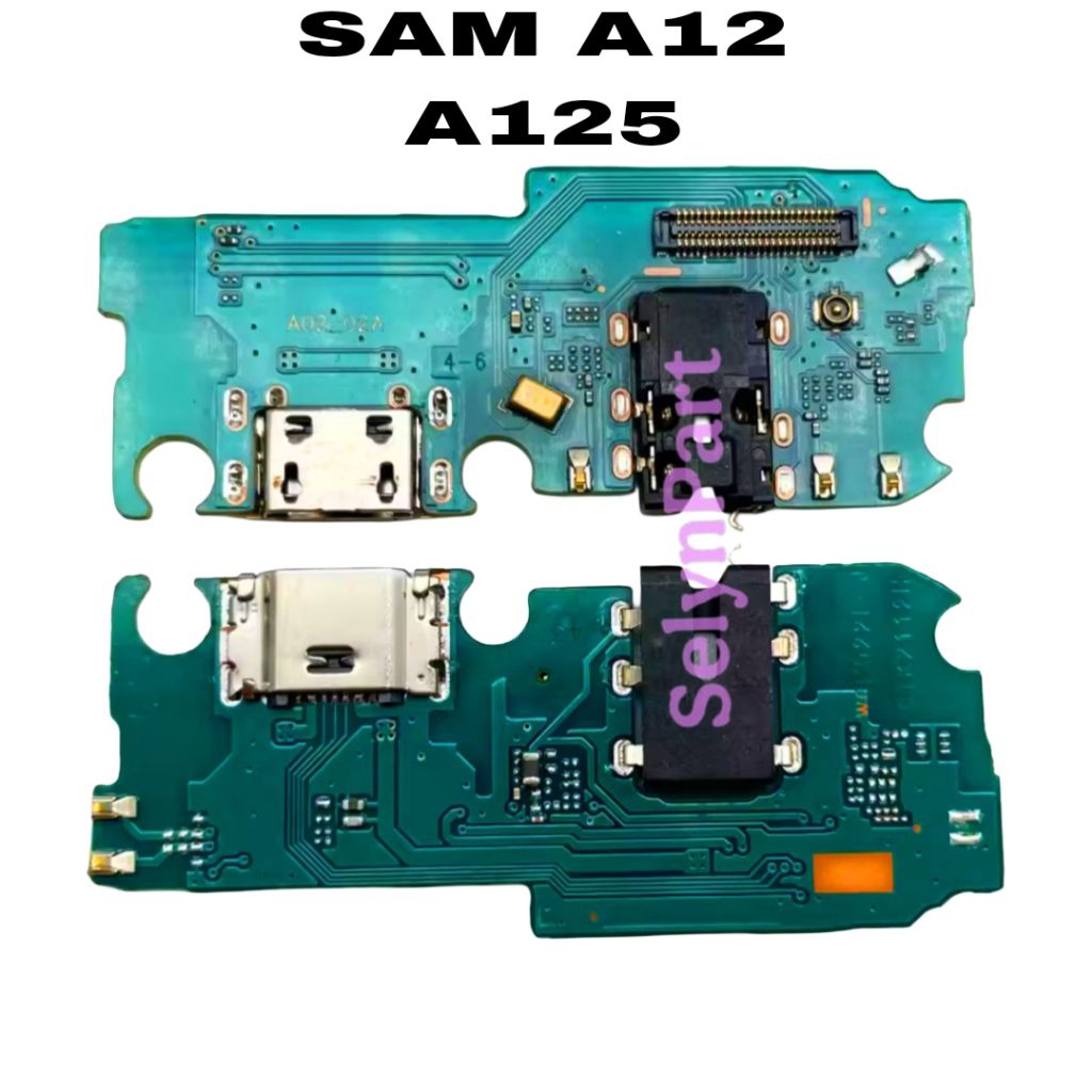 PAPAN CAS / PCB CAS / CONECTOR CAS HP SAMSUNG A12 (A125)