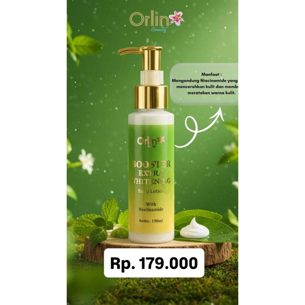 [ 100% ORIGINAL ] HB EKTRA WHITENING ORLIN BEAUTY HANDBODY LOTION / HB BOOSTER DOSTING
