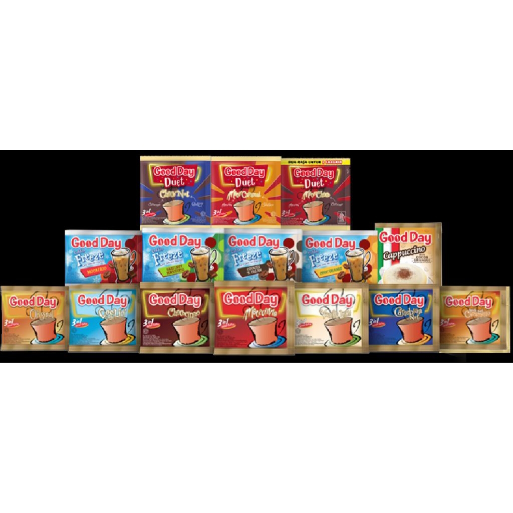 good day isi 30 mocacinno, original, coolin kopi instan