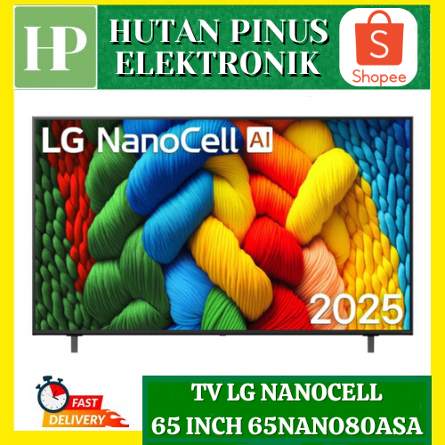TV LG 65NANO80ASA NANOCELL AI SMART TV 65 INCH UHD 4K HDR10 PRO NANO80ASA