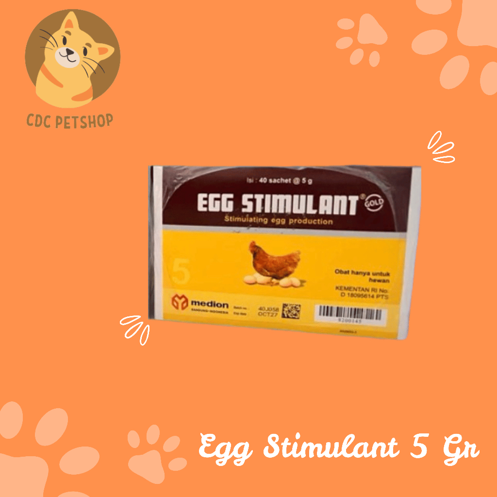 Egg Stimulant Sachet 5 Gram Vitamin Perangsang Telur Ayam