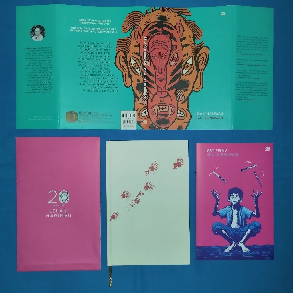 [ PRELOVED / NOVEL BEKAS ] Lelaki Harimau - Eka Kurniawan ( BACA DESKRIPSI DI BAWAH - HABIS )