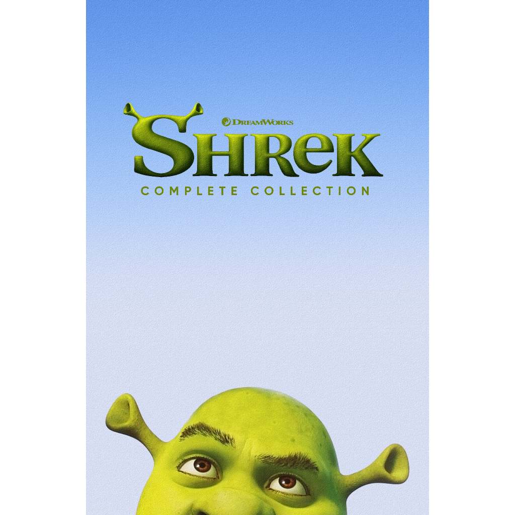 dvd kaset Shrek Koleksi Lengkap