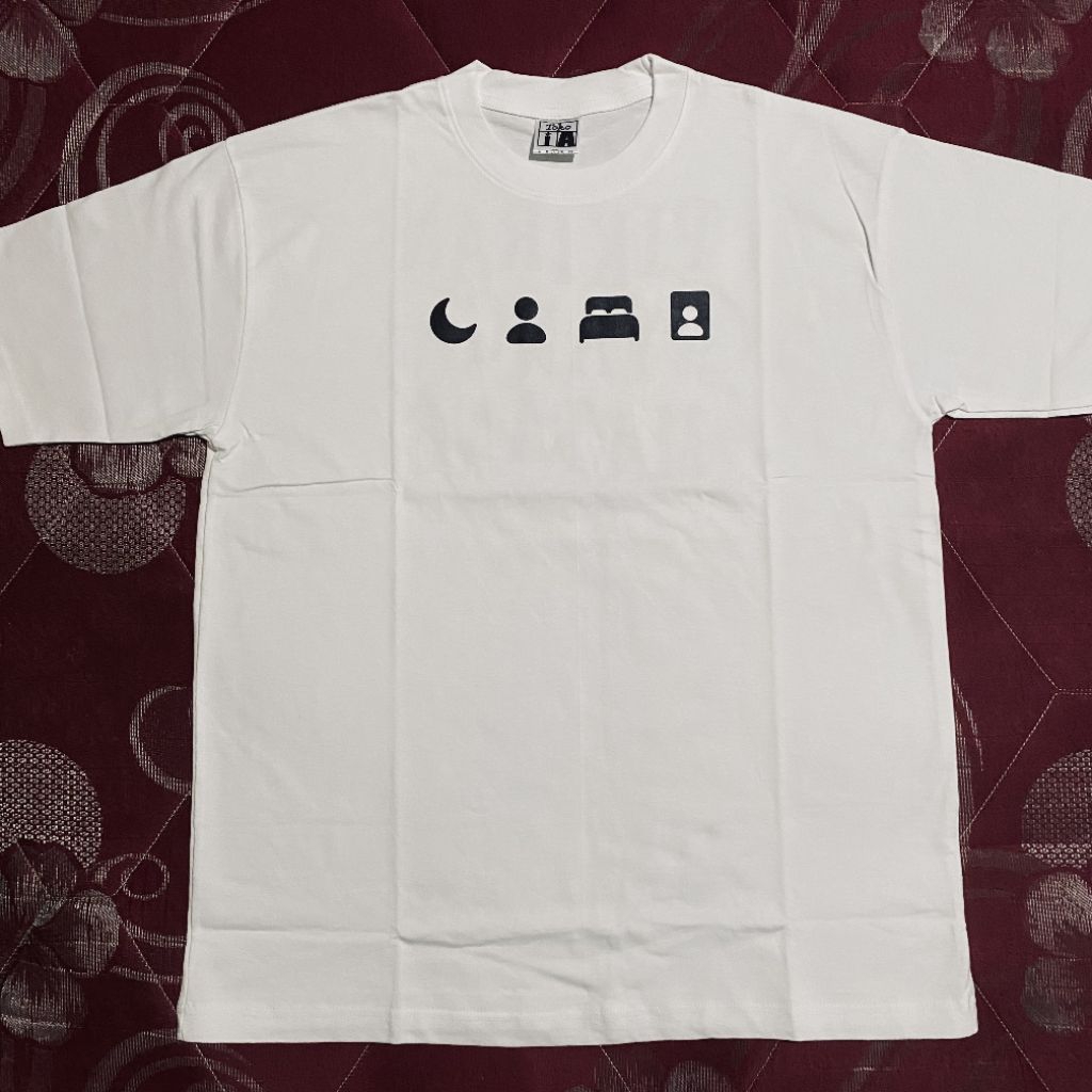 Official Merch Perunggu "Pikiran Yang Matang" Tshirt - White