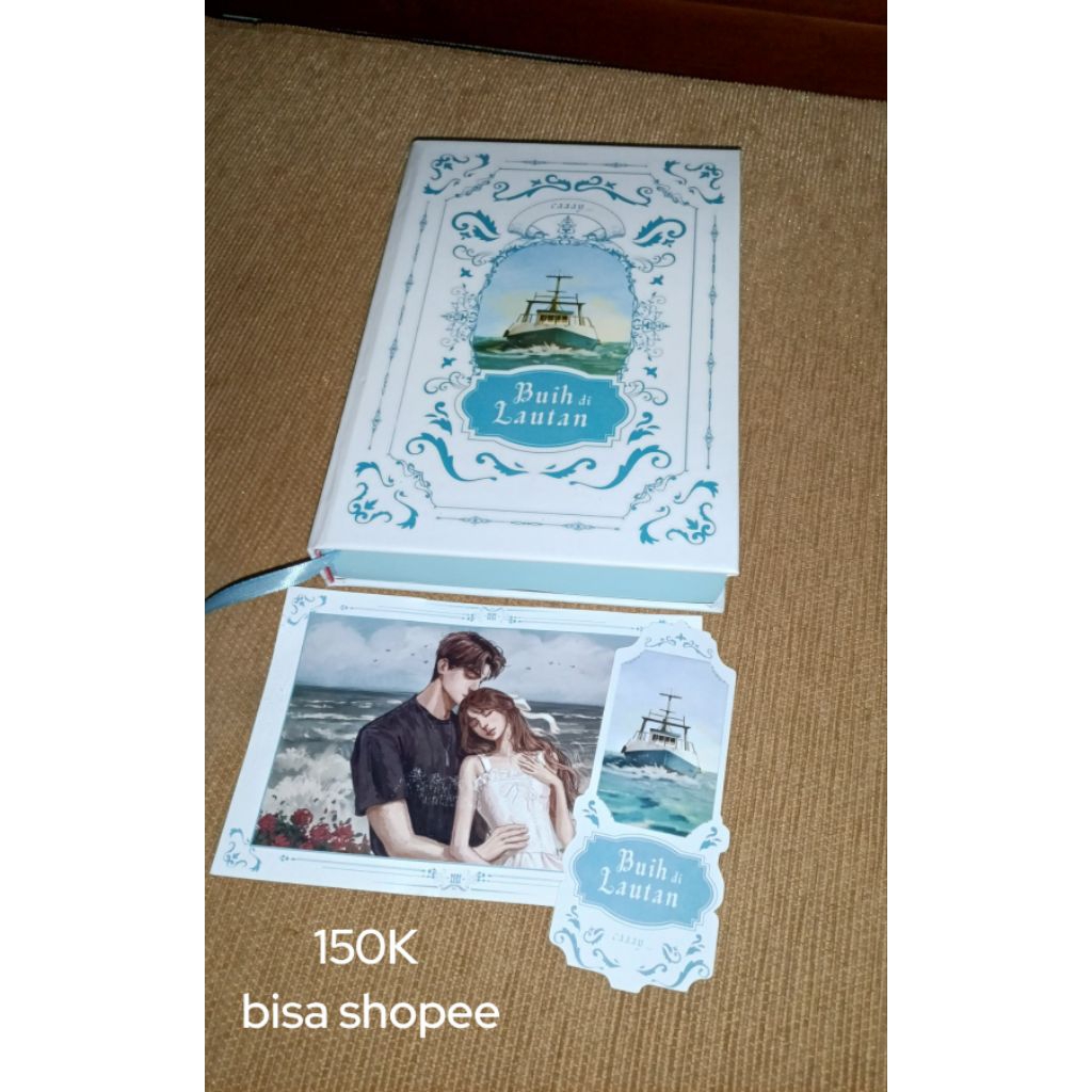 Preloved Novel Buih di Lautan HC