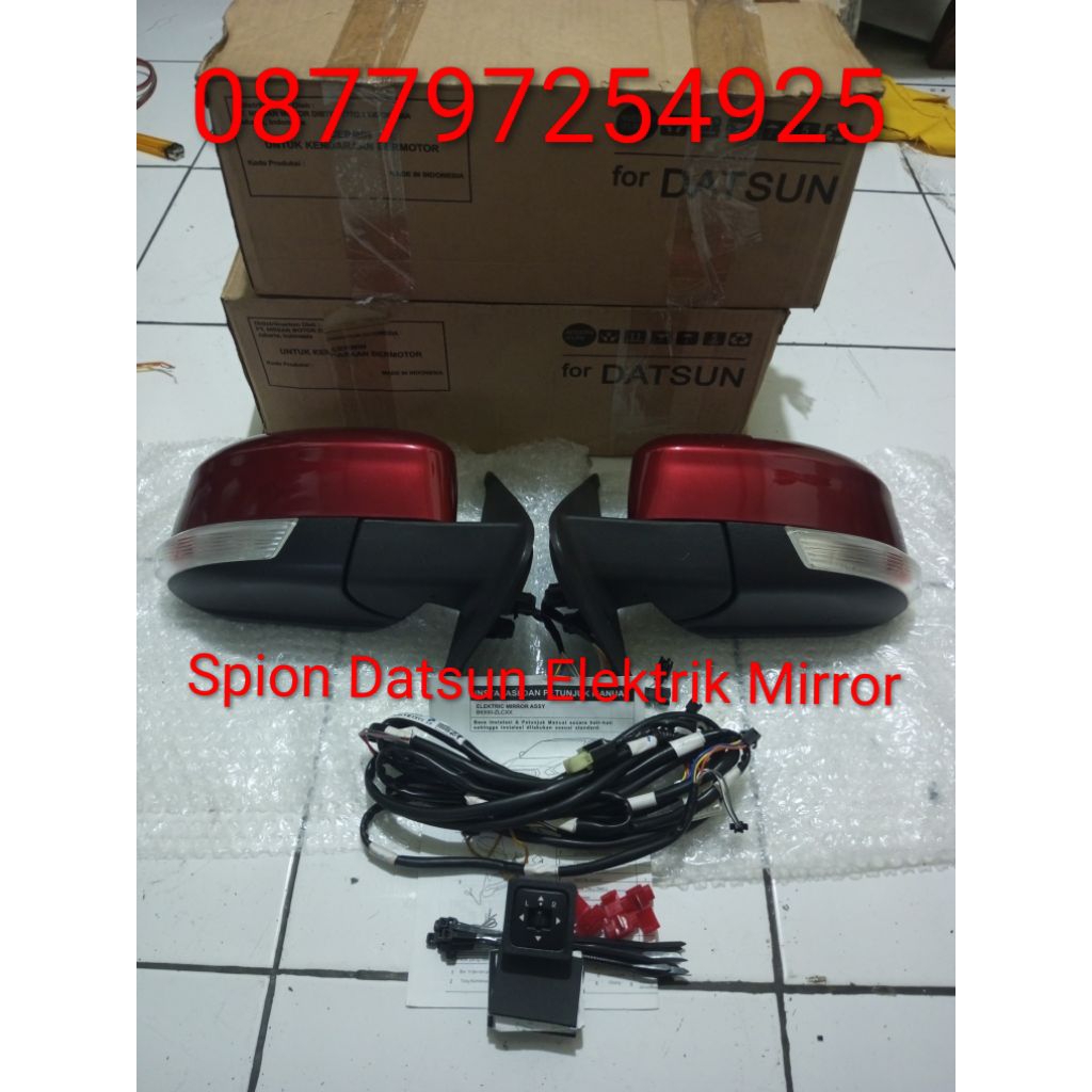 Spion Nissan Datsun Go, Datsun Go+, Datsun go Panca  Elektrik Mirror Assy