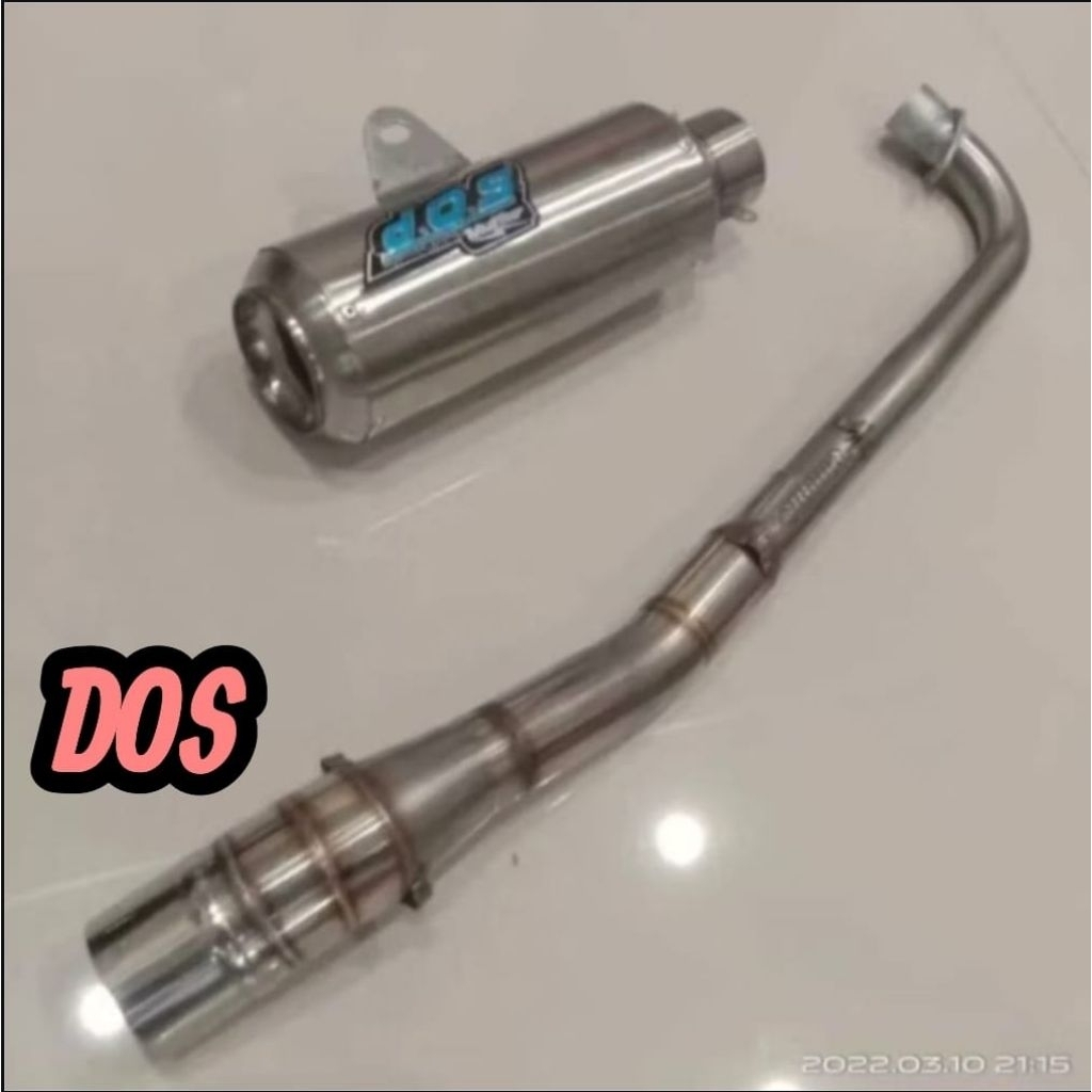 KNALPOT DOS BEBEK KOLONG KNALPOT KNALPOT DOS SUPRA 125 BLADE ABSOLUT REVO KNALPOT RACING DOS SUPRA 1