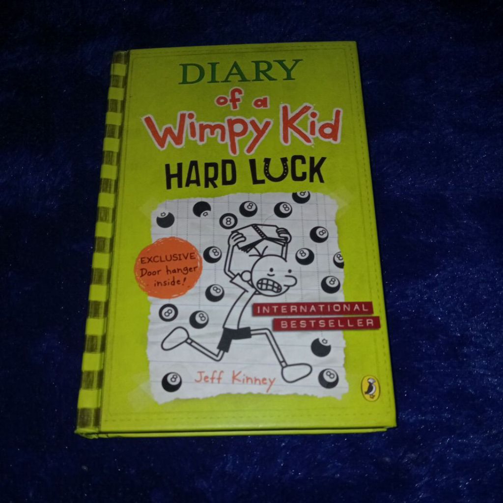 buku diary of a wimpy kid - hard luck (Hardcover)