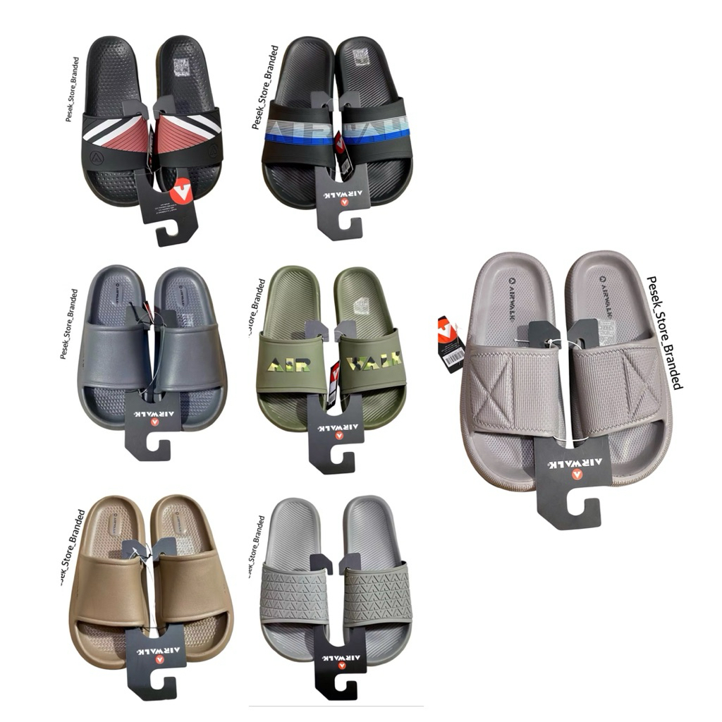Sandal Airwalk Pria Original Sandal Slide Airwalk Original