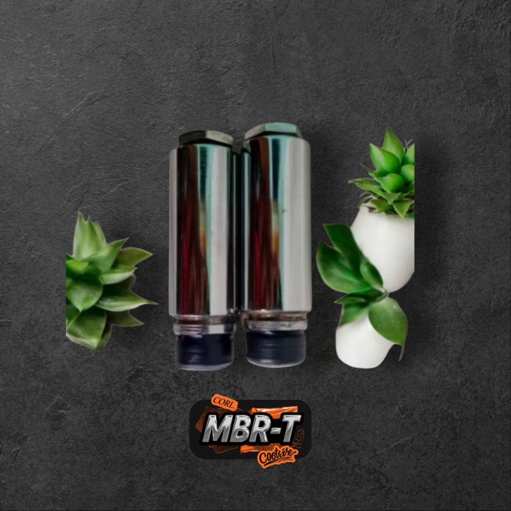 Peninggi Shock Depan Rx King 10cm Baja Chrome