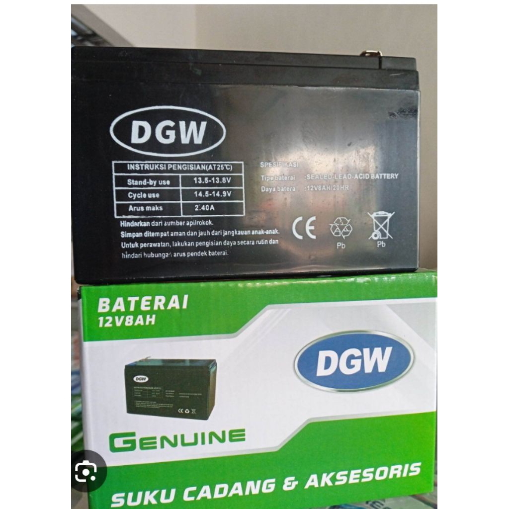 Aki Kering/ Baterai DGW 12 V 8 AH Baterai Electric Sprayer