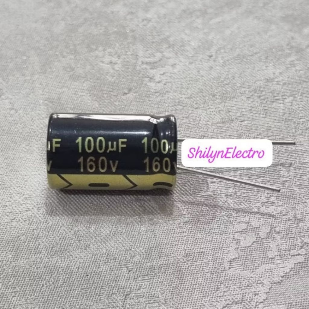 ELCO 100UF 160V ELKO 100UF 160V KAPSITOR ELKO