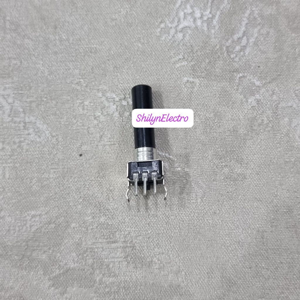 POTENSIO MIXER 3P KECIL HITAM 10K 50K 100K KAKI TEKUK