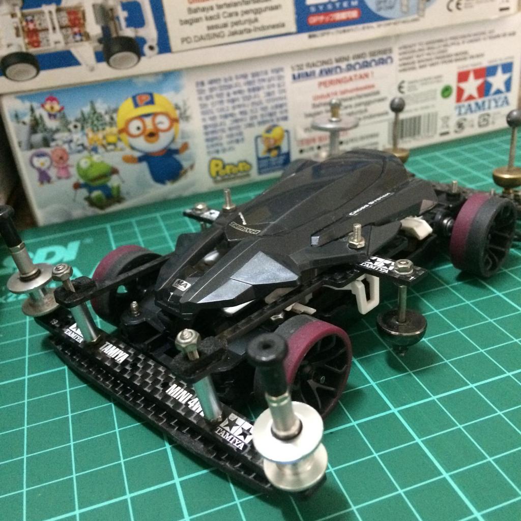Tamiya STO 100 suspensi