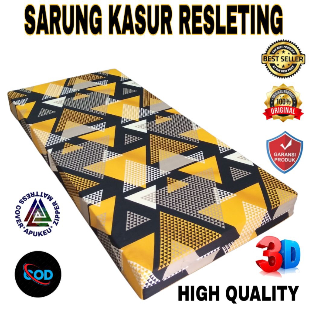 SARUNG KASUR RESLETING 200X100x10-30